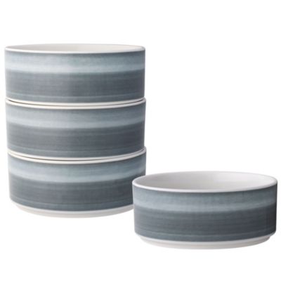 Colorstax Ombre Set Of 4 Stax Cereal Bowls, 6", 20 Oz.