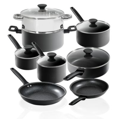 GraniteStone Pro Premier 13-Piece Hard Anodized Nonstick Cookware Set