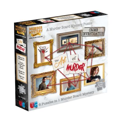 Murder Mystery Party Case Files Puzzles - The Art of Murder: 1000 Pcs