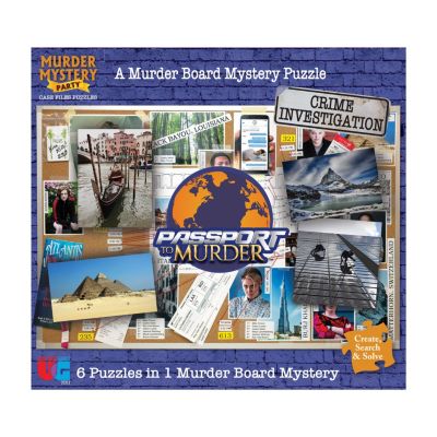 Murder Mystery Party Case Files Puzzles - Passport to Murder: 1000 Pcs