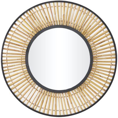 Natural Metal Wall Mirror