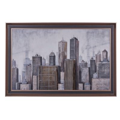 Contemporary Canvas Framed Wall Art