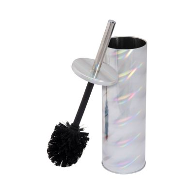 Bath Bliss Holographic Toilet Bowl Brush and Holder