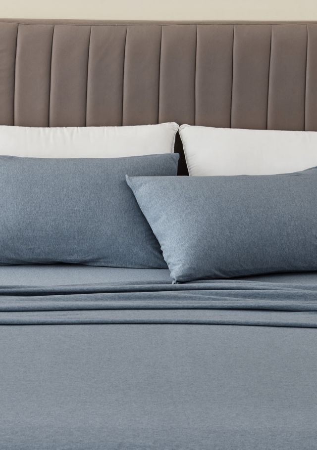 Heathered Denim Blue