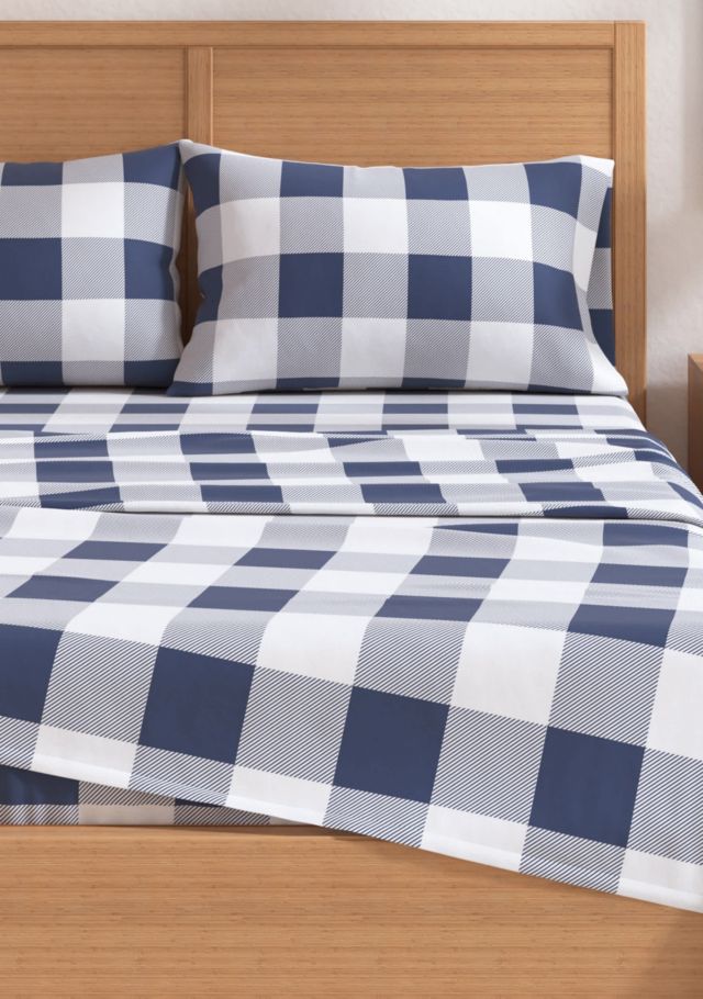Buffalo Check - Navy
