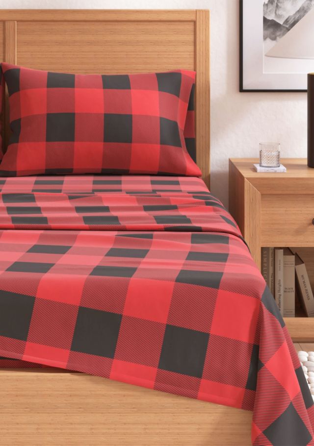 Buff Check Red/Black