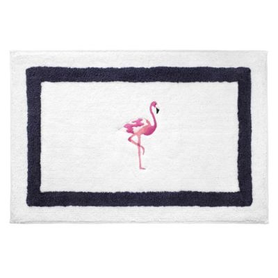 Flamingo Bath Rug