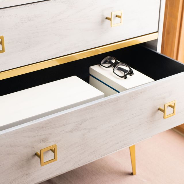 White Washed/Gold