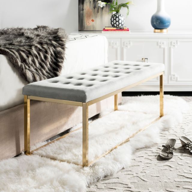 Grey/Brass