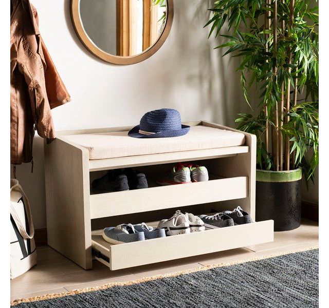 White Wash/Beige Linen