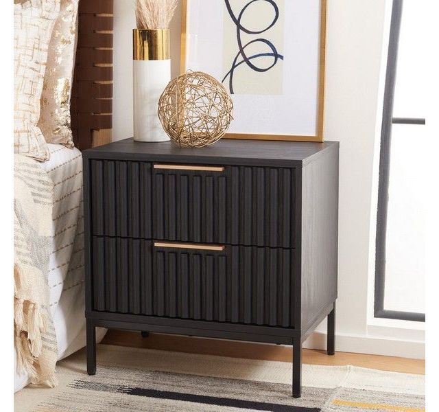 Black / Black Legs / Gold Handle
