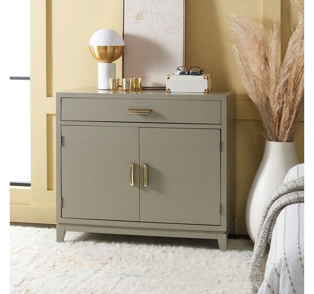 Grey / Brass