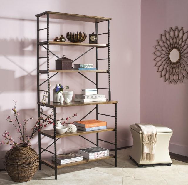 Antique Pewter/Brown Pine