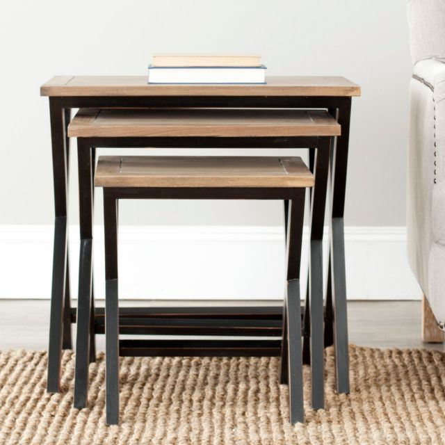 Black/Oak
