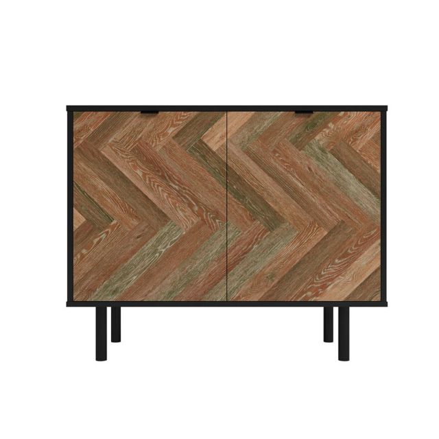 Black and Brown Wood Print