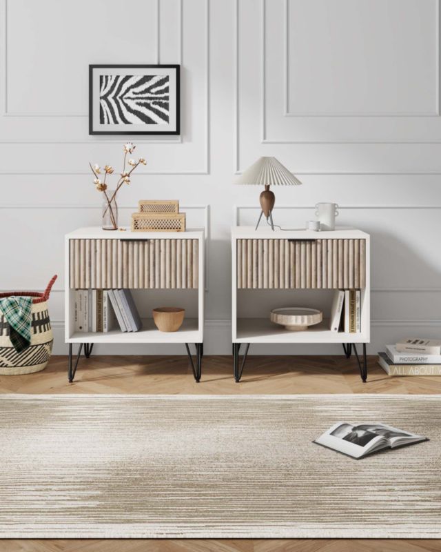 White and Rustic Grey