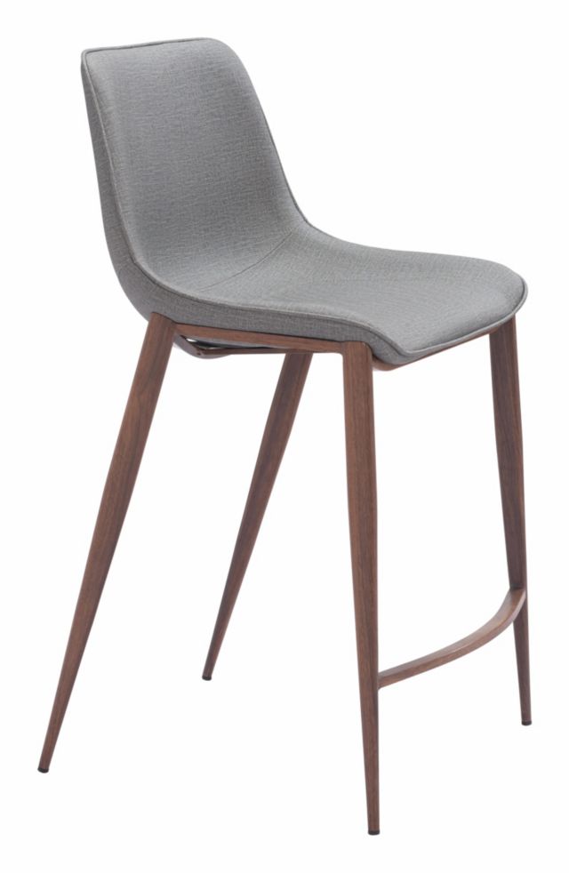 Slate Gray & Walnut