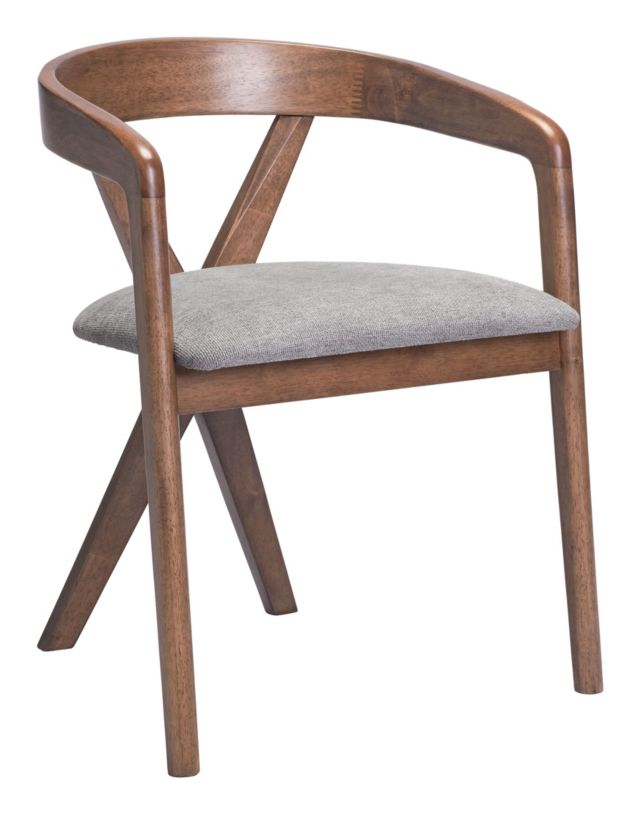 Dove Gray & Walnut