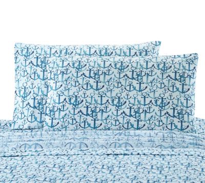 Anchors Standard Pillowcase Pair