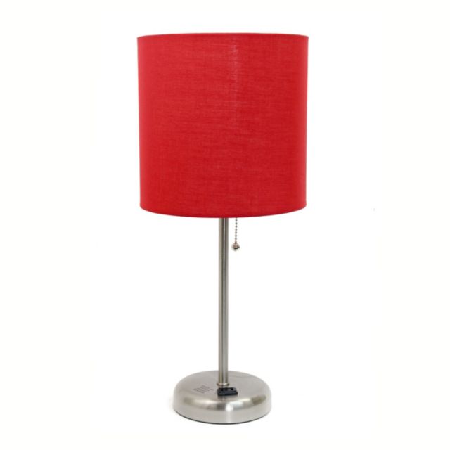 B. Steel/Red Shade