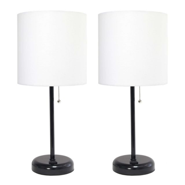 Black Base/White Shade