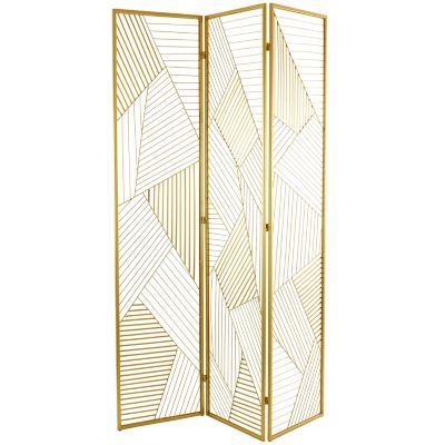 Glam Metal Room Divider Screen