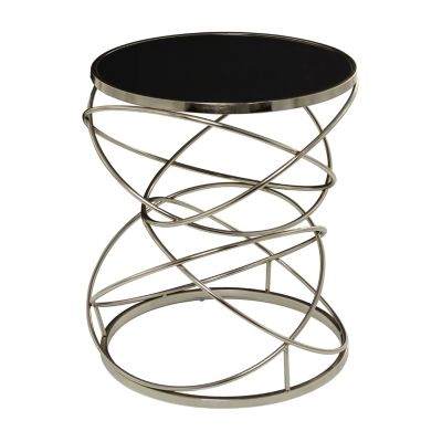 Contemporary Marble Accent Table