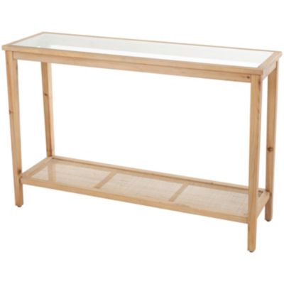 Modern Wood Console Table