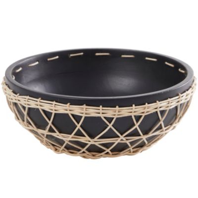 Bohemian Mango Wood Decorative Bowl