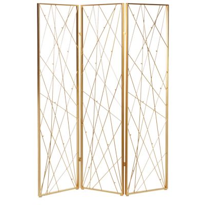 Glam Metal Room Divider Screen