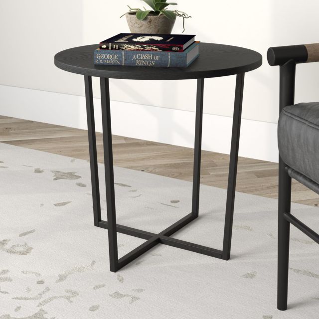 Blackened Bronze/Antiqued Gray Oak