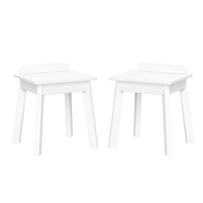 Kids 2pc Chair Set - White