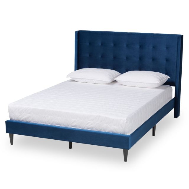 Navy Blue/Dark Brown