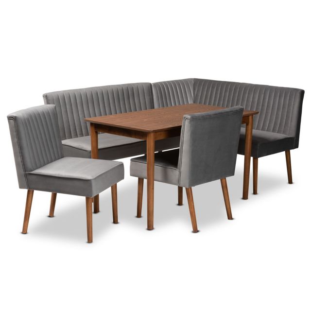 Grey/Walnut Brown