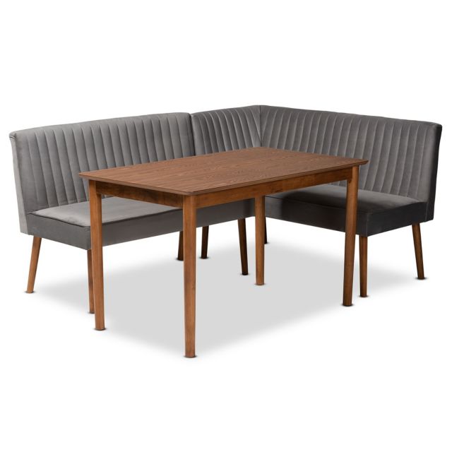 Grey/Walnut Brown