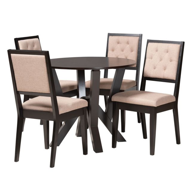 Beige Dark Brown