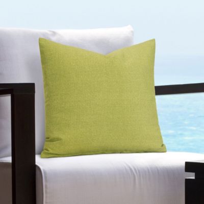 Siscovers Batiste Leaf Indoor-Outdoor 26 Inch Designer Euro Throw Pillow-26" x 26"