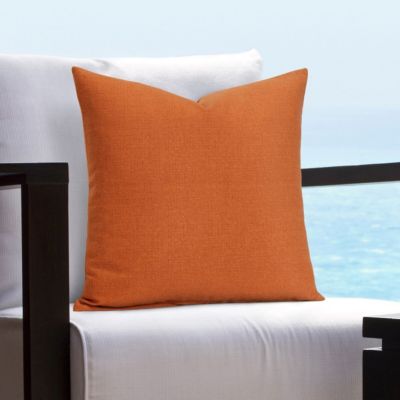 Siscovers Batiste Mango Indoor-Outdoor 26 Inch Designer Euro Throw Pillow-26" x 26"