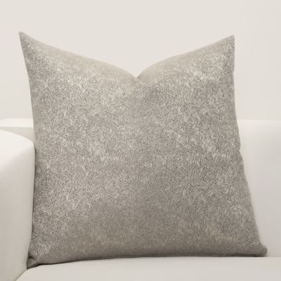 F Scott Fitzgerald Jazz Club Silver Accent Throw Pillow-26" x 26"