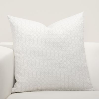 F Scott Fitzgerald Manuscript Silver Accent Throw Pillow-22" x 22"