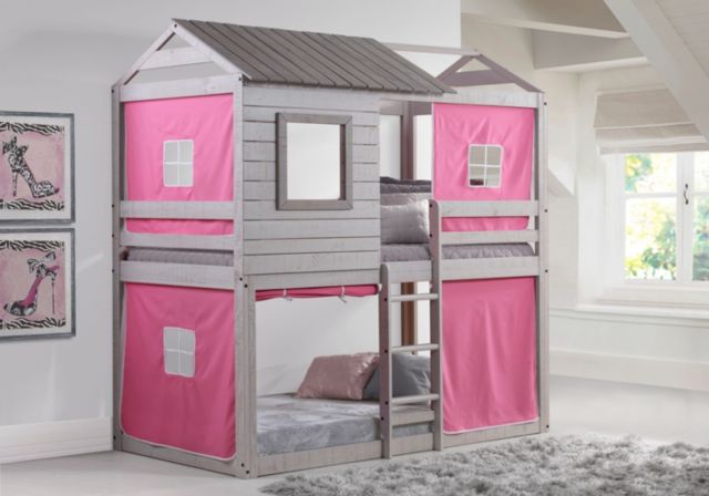 Rustic Grey/Pink