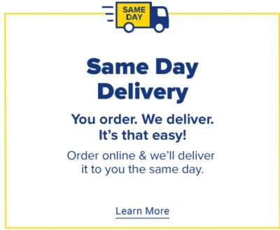 Same Day Delivery