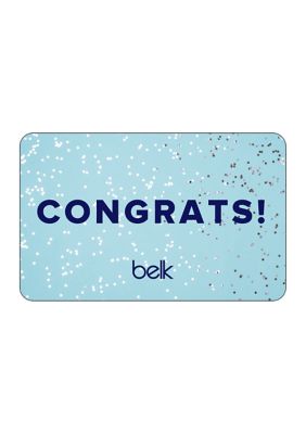 Belk CONGRATS Gift Card