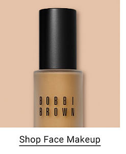 A bottle of foundation. Shop face makeup.