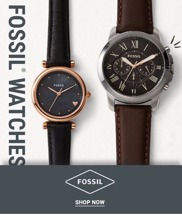 Fossil Watches. Shop Now.