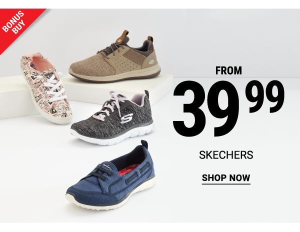 Bonus Buy - Buy 1, get 1 50% off** select Skechers. Shop Now.