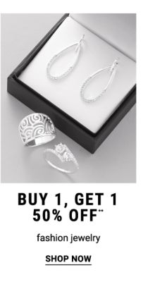 Buy 1, get 1 50% off** fashion jewelry. Shop Now.