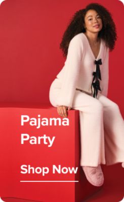 Pajama sets. Pajama party. Shop now.