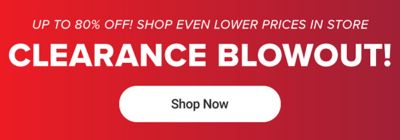 New markdowns are here! Up to 80% off clearance. Shop now.