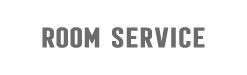 Room Service logo. 